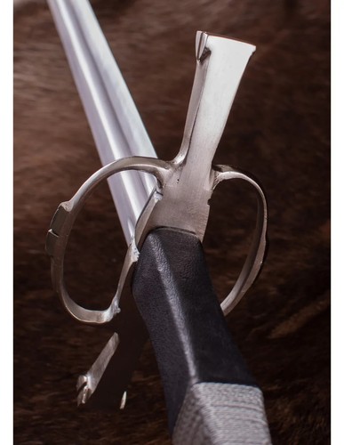 Handmade Battle Ready Functional Medieval Renaissance Sword With Wooden Scabbard - Picture 3 of 4