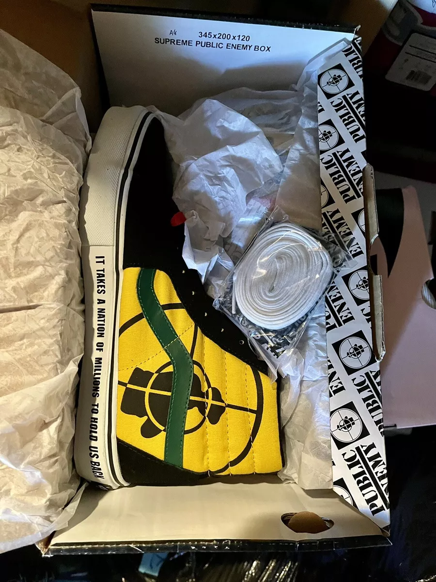 Vans x supreme x public best sale enemy