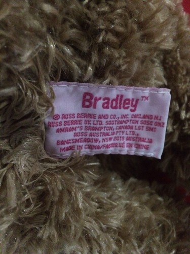 Russ Berrie BRADLEY  Bunny Rabbit Plush 18" Cuddly & Soft GUC - Picture 6 of 6