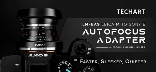 Techart LM-EA9 Mark II Autofokus Objektivadapter für Leica M Objektiv auf Sony E Kamera - Bild 7 von 14