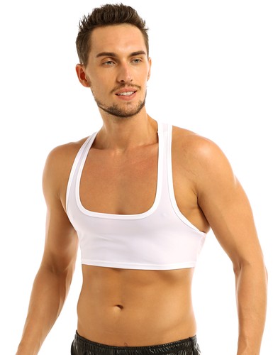 Men's Shirt Hiking T-shirt Ice-silk Tank Top Exercise Sweatshirt Lightweight - Picture 32 of 37