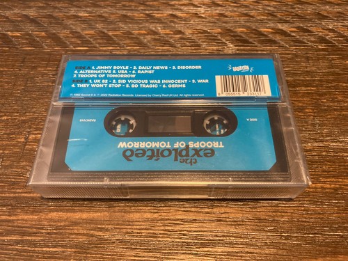 Exploited "Troops Of Tomorrow" (Cassette, Radiation, 2022) - Picture 2 of 2