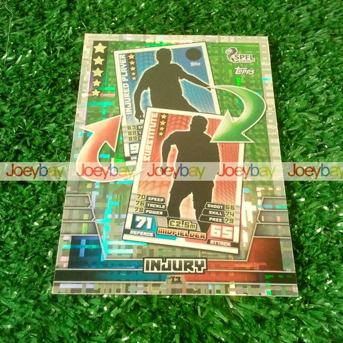 14/15 SPFL HUNDRED CLUB LTD EDITION MAN OF THE MATCH ATTAX CARD 2014 2015 SPL - Picture 34 of 35