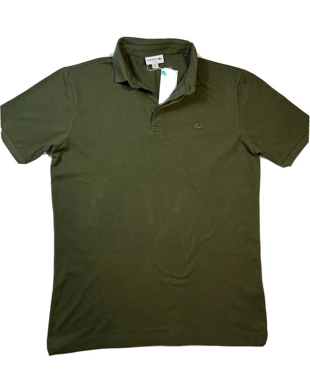 Lacoste men's top shirt sizes