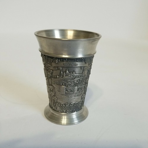 Vintage LOT OF 3 ZINN 95% PEWTER SKS DESIGN Made In Germany - Picture 6 of 12
