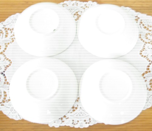 Fruteros amarillos vintage Salem Grant Crest COUNTRY CHARM de 5 3/8" ~Juego de 4 - Imagen 4 de 6