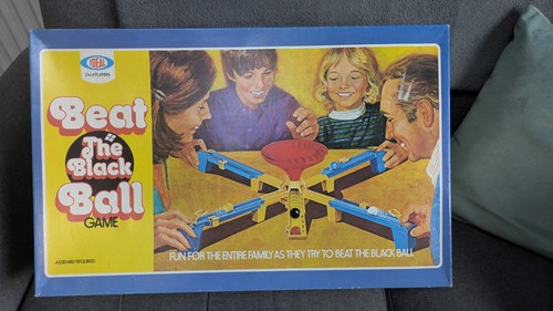 Beat The Black Ball - Juego Vintage Por ideal - Completo En Caja