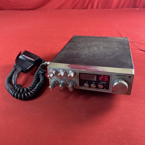 Radio CB 40 canali President Teddy R. con microfono - non testata si accende - Foto 1 di 15