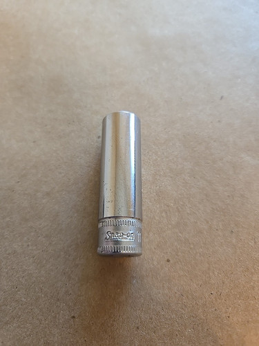 Snap On Tools 1/4" Drive 11MM 6PT Metric Deep Chrome Socket STMM11 - Picture 1 of 8