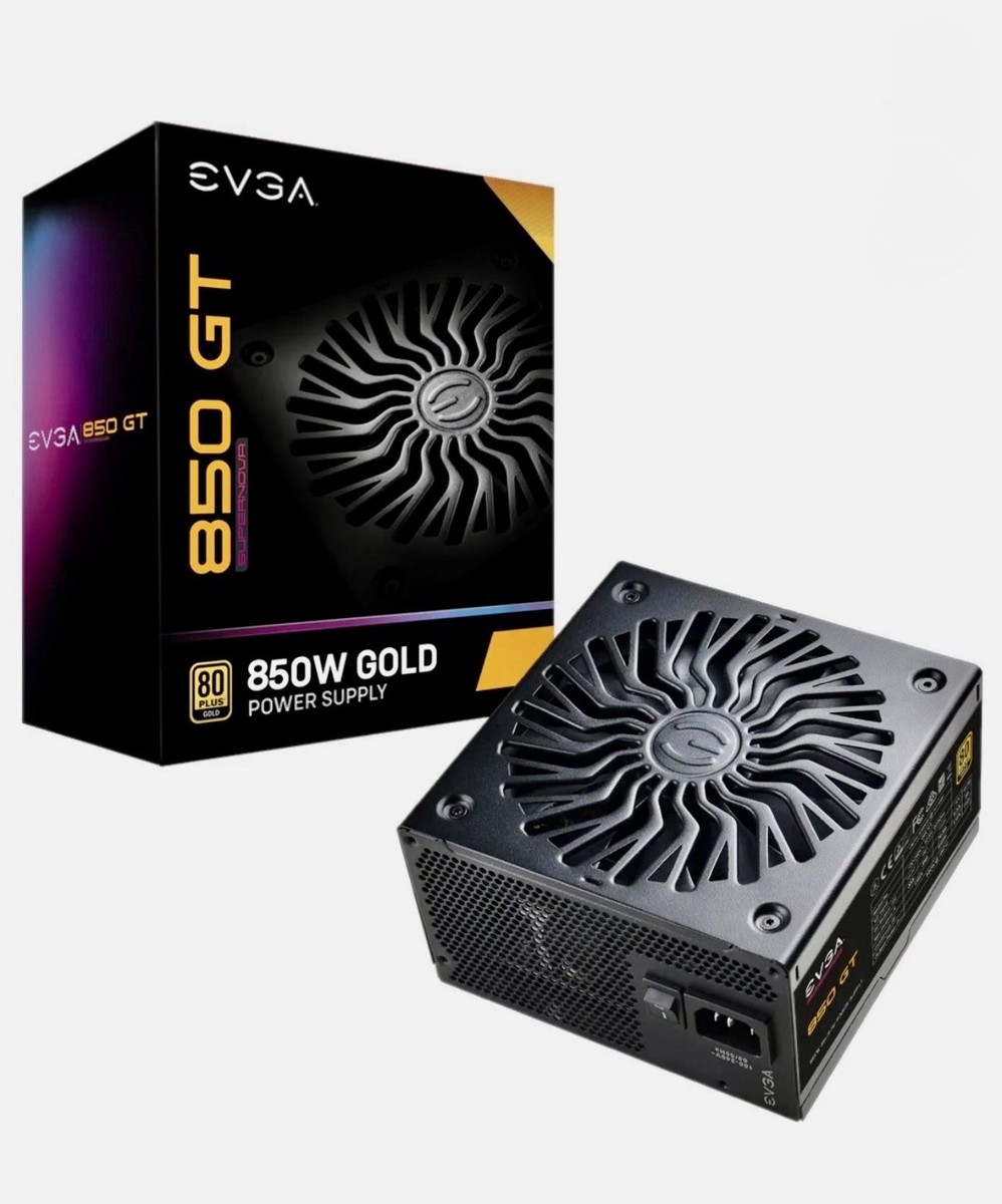 EVGA Supernova 850W 電源ユニット EVGA Supernova 850 GT 220-GT-0850-Y1 80 Plus Gold 850W Power