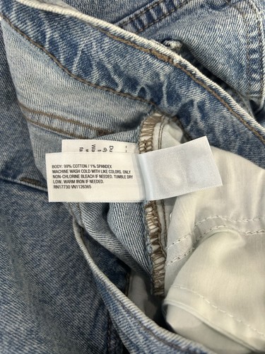 Universal Thread Damen Denim Maxi blau Jeansrock Y2K Frontschlitz Boho Größe 8 - Bild 6 von 9