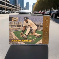 1996 Pinnacle Summit Frank Thomas Ballparks /8000 White Sox Baseball