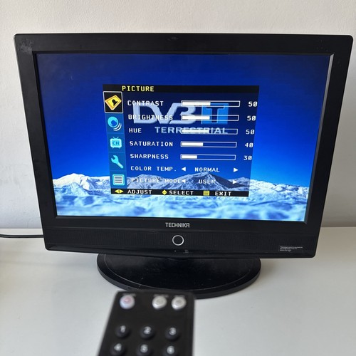 Technika LCD19ID-107/207 19” TV Plus Remote Controller Black - Picture 6 of 12