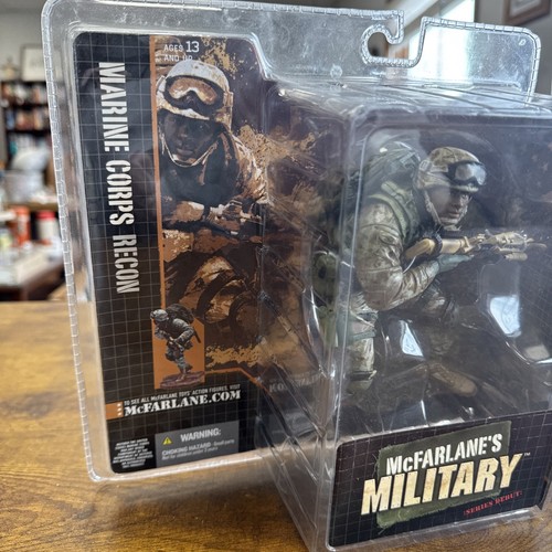 McFarlane Military Series Debut 2005 Marine Recon Sniper Afroamerikaner - Bild 2 von 6