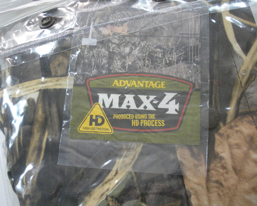 Stearns 8155MAX4-M Two-Piece Nylon PVC Rainsuit Size Medium Max4 Camo - Picture 4 of 5