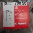 Scatola  Da 10 Pezzi, Presa 10A Legrand ERGO art. 700 50. Nuove  Entra E Leggi