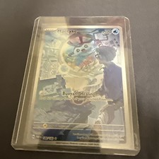 Pokémon TCG Mantyke Card 189/182 Sv04: Paradox Rift NM/Mint Condition