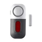 Home Security Wireless Magnetic Door Sensor with Loud Alarm to Deter Intruders