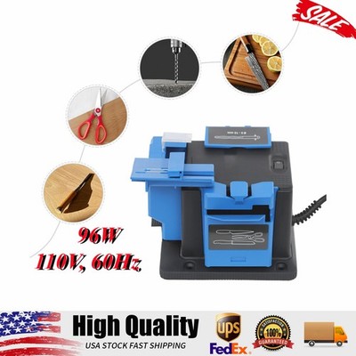 Professional Electric Knife Sharpener Drill Sharpening Machine Household 1350rpm