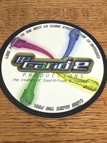 Vintage B3 Cande Trance Rave Flyer Underground Rare Good-N-Fruite Jujubeats - Picture 3 of 5