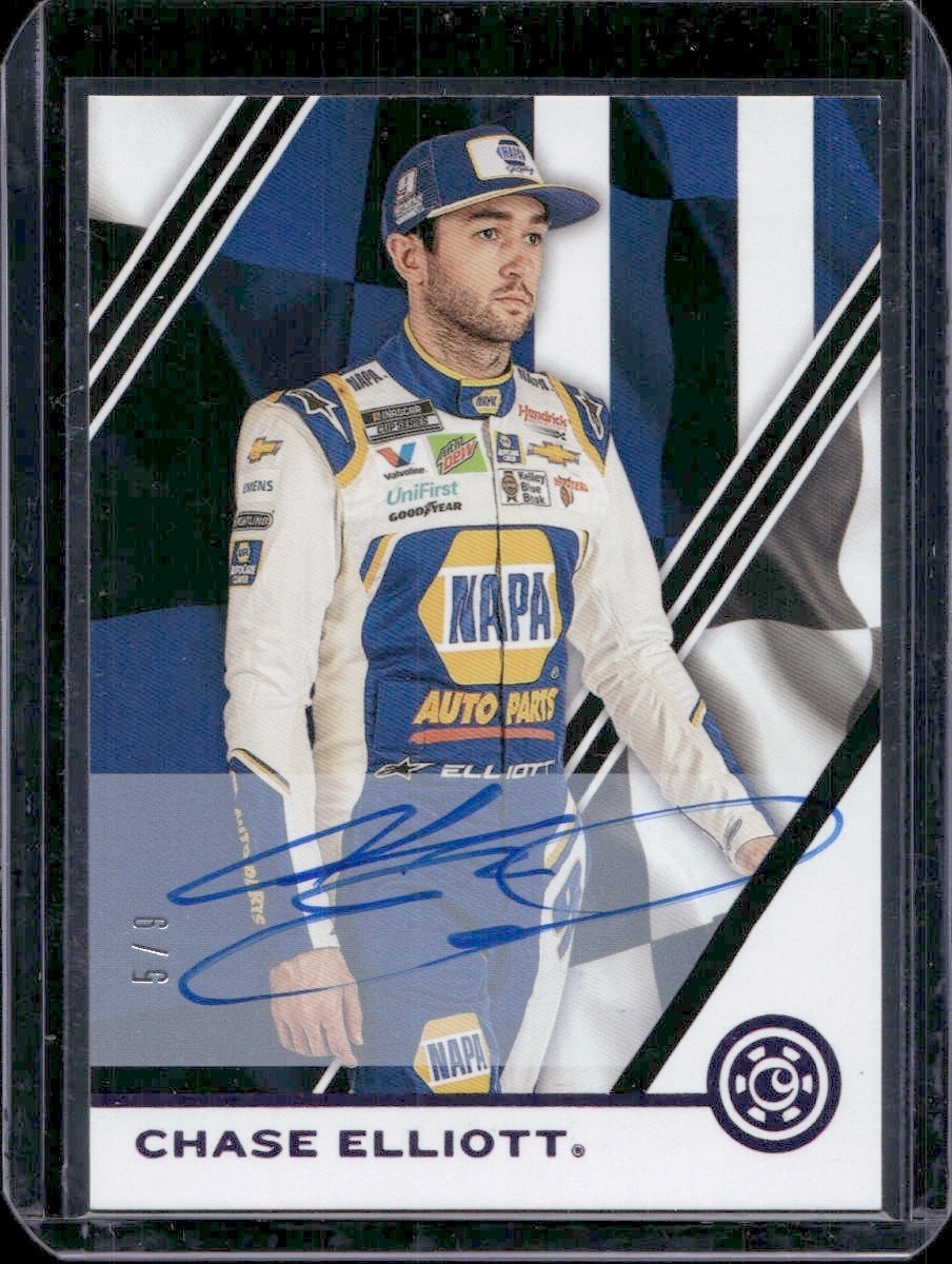 Chase Elliott 2020 Panini Nascar Chronicles Purple Auto Autograph /9