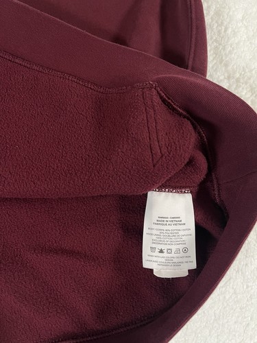 Nike Fairmont State FSU Falcons Red Spell Out Hooded Sweatshirt Men’s Large - Picture 7 of 10