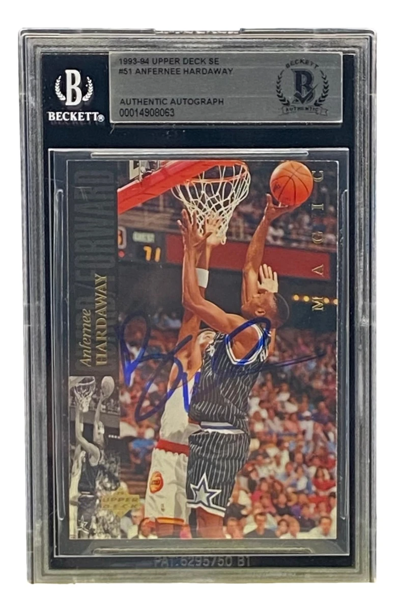 Penny Hardaway NBA 原始亲笔签名的项目| eBay
