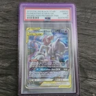 Pokemon TCG Mewtwo & Mew GX PSA 9 2019 SM Black Star Promo SM191 FA Holo EN