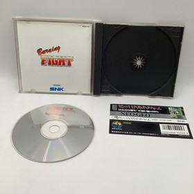 [ NGCD ] BURNING FIGHT - Side Scrolling Action Brawler - Neo Geo CD JAPAN