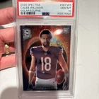 2024 Panini Spectra-Caleb Williams-Solar Eclipse PSA 10 Chicago Bears Pop 6 Fire