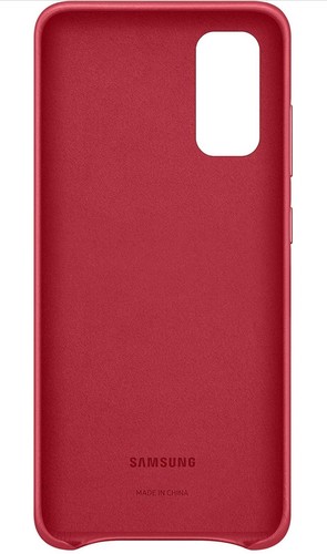 Samsung Galaxy S20 Custodia, Cover Posteriore in Pelle - Nera (Versione USA con Garanzia) - Foto 2 di 3