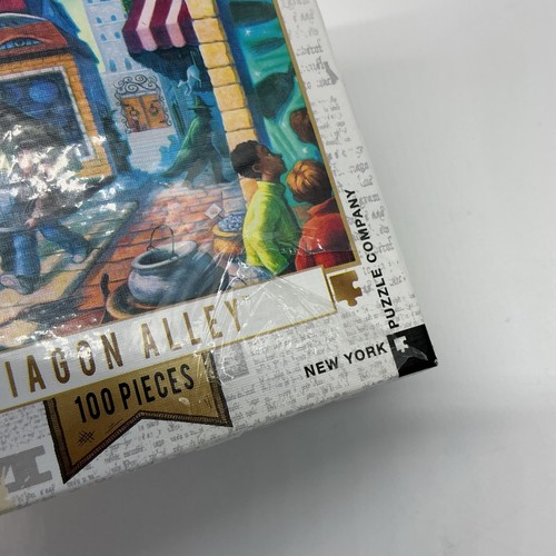 Lot Of 2 Harry Potter “Enchanted Car” “Diagon Alley” 100 Piece Mini Puzzles 9x7" - Picture 10 of 10