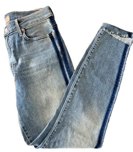 MOTHER Stunner Zip Ankle Step Fray Light Kitty Racer Größe 29 - Bild 11 von 19