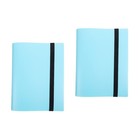 2pcs Gaming Cards Halter Plastikkarten Container Spielkarte Album Celebrity