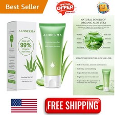 Eco-Friendly 1.5oz Aloe Vera Gel: Quick-Absorbing Relief for All Skin Types