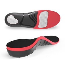 260 lbs Plantar Fasciitis Insoles,High Arch Support Pain Relief Orthotics