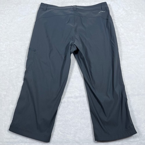 Eddie Bauer Capris Hiking Travel Lightweight Drawstring Gray Size Unknown - Picture 6 of 9