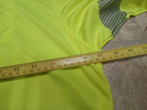 New Carhartt LongSleeve Shirt Mens 2XL Relaxed Fit Workwear Neon Reflective - Picture 10 of 13