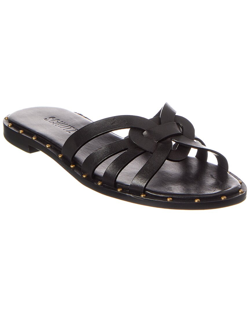 Женские кожаные сандалии Schutz Phoenix