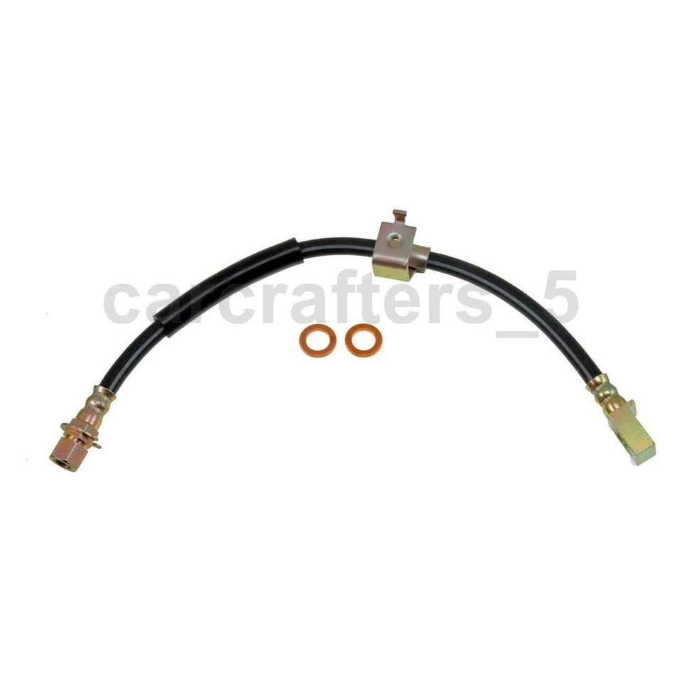 2 гидравлических шланга переднего тормоза для 1983–1985 Ford EXP Escort 1,6 л - Изображение 2 из 4