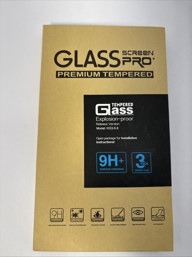 Glass Screen Pro Premium Tempered Model KG3-4.7- 9H+ New 3Pk Screen Protectors - Picture 3 of 3