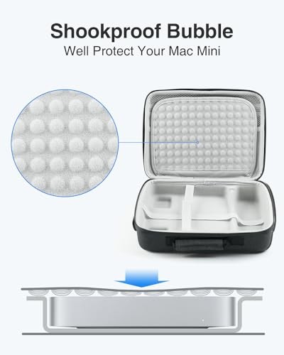 Hard Mac Case für Mac Mini M2/M1 & Vorgängermodelle - Reiseetui für - Bild 6 von 7