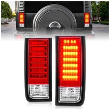 Anzo 311068 LED Tail Light For Hummer H2 2003-2004 Left and Right Red and Chrome