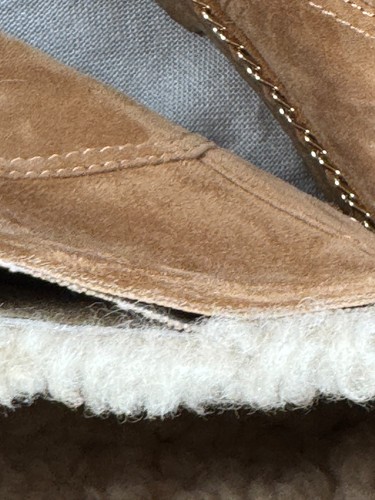 Chanel Mujer Cadena Detallada Piel de Oveja Forrada Gamuza Botines Talla EU 38 US 8 - Imagen 24 de 24