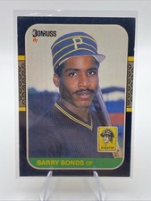 1987 Donruss - Rookie Card #361 Barry Bonds Home Run King Pirates