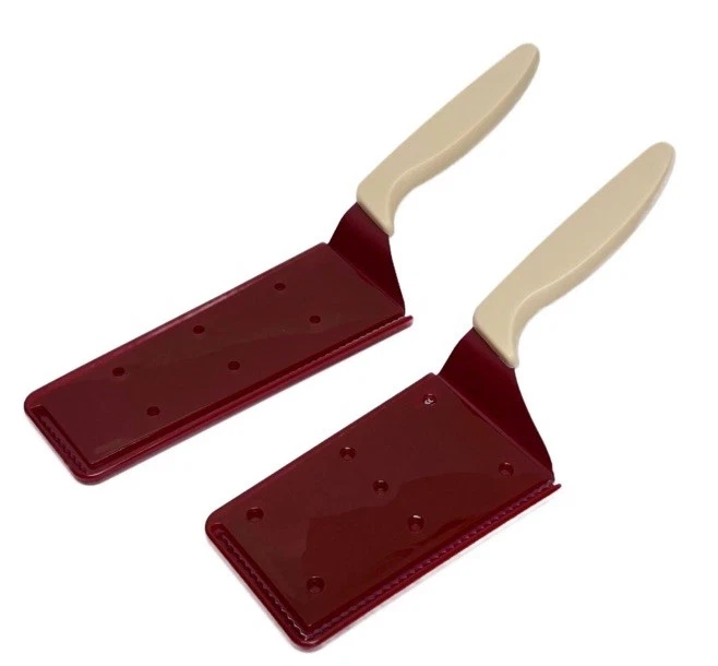 Conjunto de 2 facas Kuhn Rikon fatia e serviço com bainhas K65363 NOVO - Imagem 2 de 4