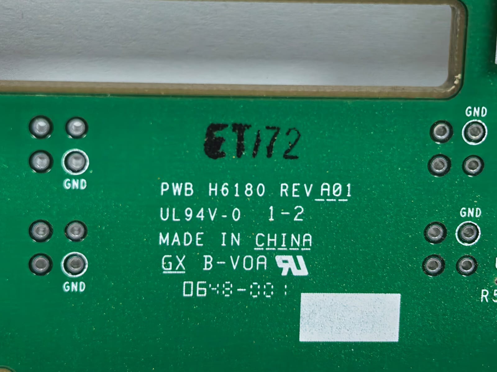 Dell PWB H6180 REV.A01 DELL PN610 PWB H6180 REV.A01 BACKPLANE BOARD 4