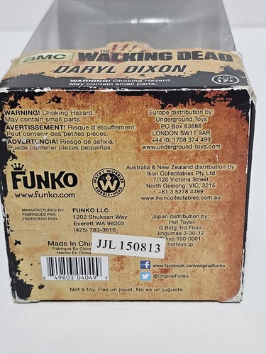 Funko Wacky Wobbler: The Walking Dead - Daryl Dixon - (Biker) - Picture 5 of 15