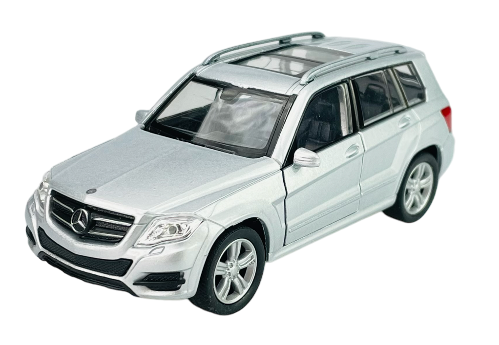 WELLY MERCEDES - BENZ GLK SILVER 1:34 DIE CAST METAL MODEL