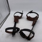Vintage Buckingham Spikes Lineman Pole Tree Climbing Gaffs